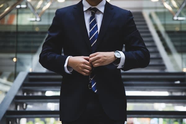 Charcoal Grey Three-Piece Suit