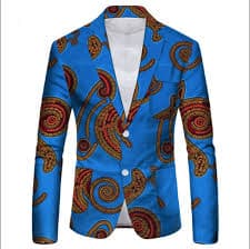Ankara Print Smart Blazer