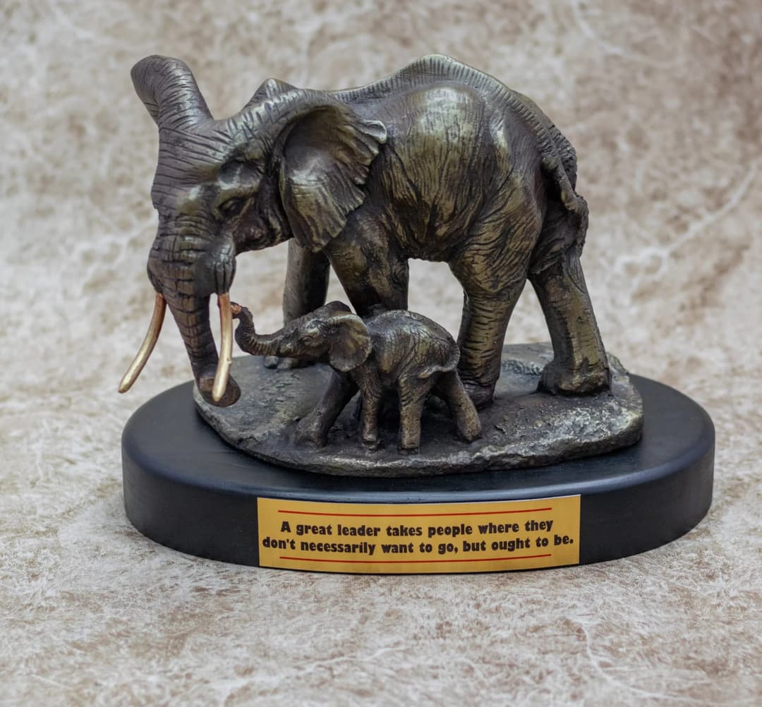 Soapstone Sculpture - Elephant